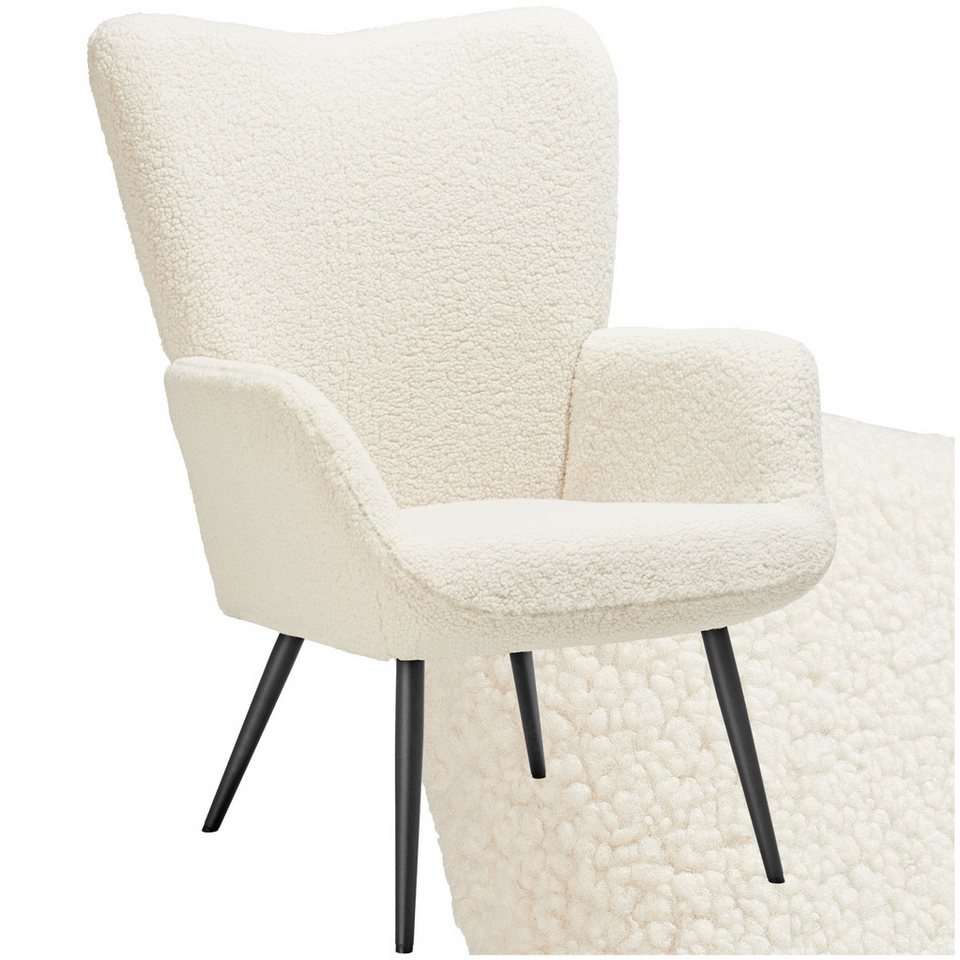 tectake Relaxsessel Sessel, gepolstert von tectake