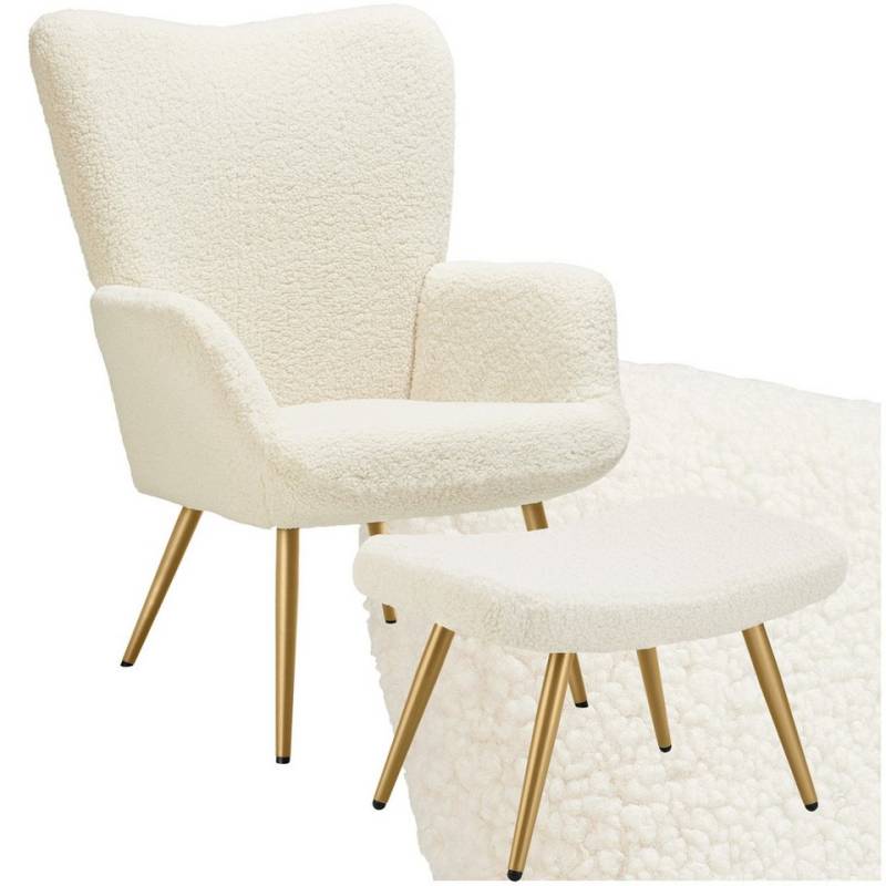 tectake Relaxsessel Sessel, gepolstert von tectake