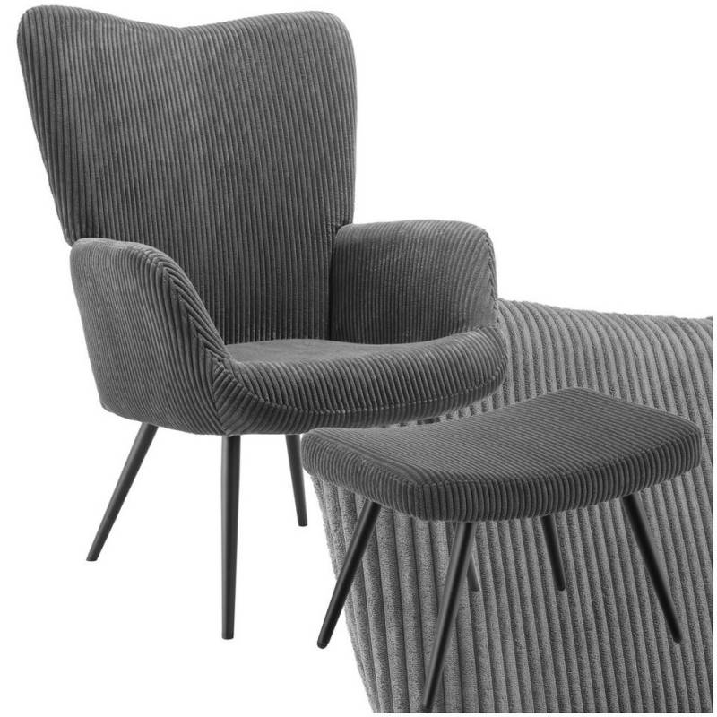 tectake Relaxsessel Sessel, gepolstert von tectake