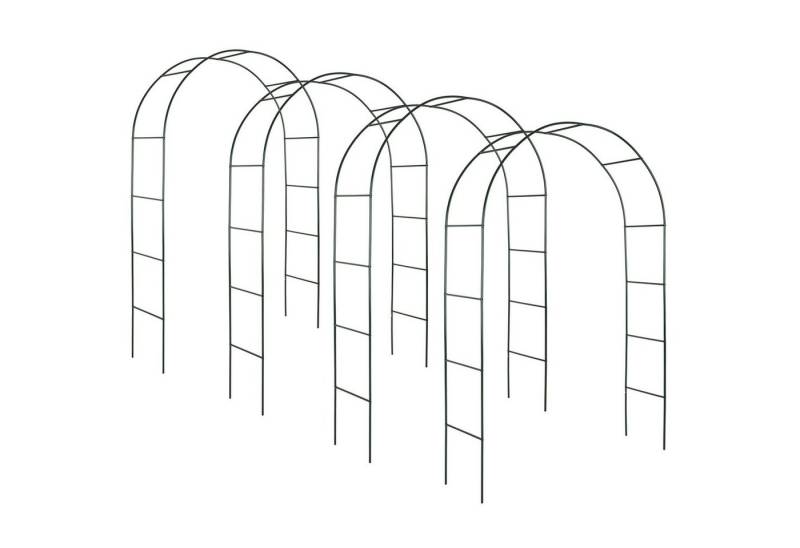 tectake Rosenbogen 4er-Set Rosenbogen, aus Stahl von tectake