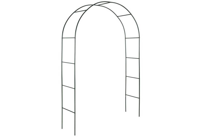 tectake Rosenbogen Rankgitter 240 cm, aus Stahl von tectake