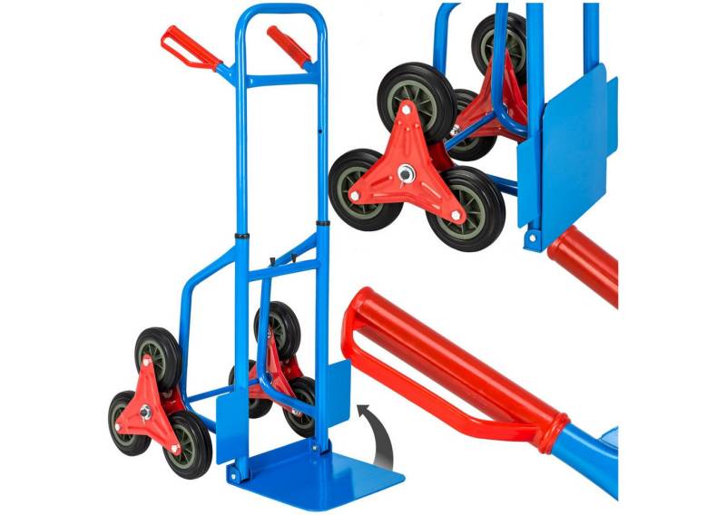 tectake Sackkarre Treppensackkarre, mit Stahlrahmen von tectake