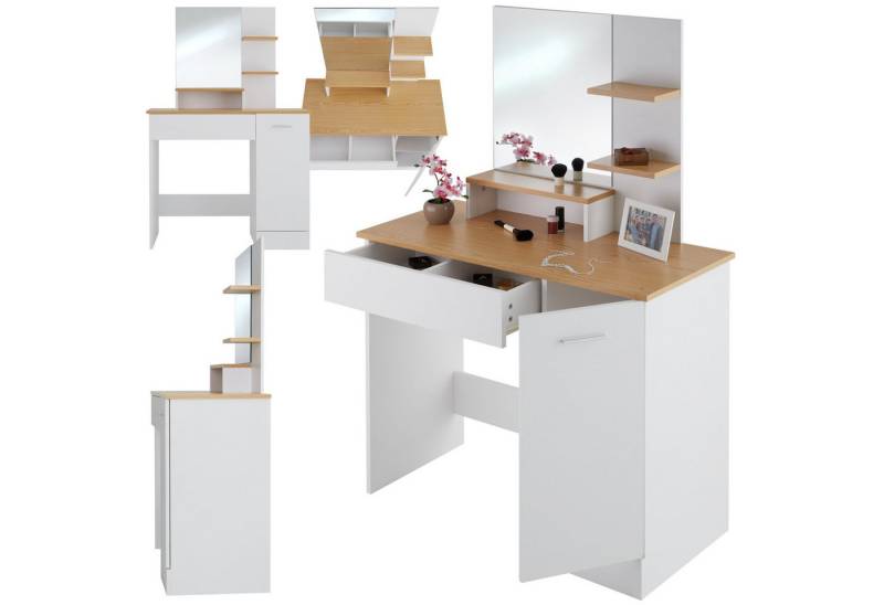 tectake Schminktisch Frisiertisch Zoe, im modernen Look von tectake