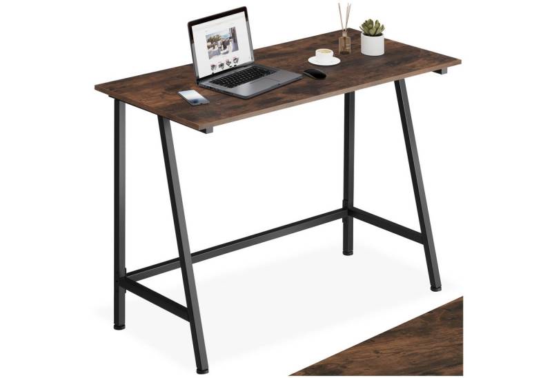 tectake Schreibtisch Newton (1-St., 1 tlg), Handlicher Schreibtisch in typischer Industrie-Optik von tectake
