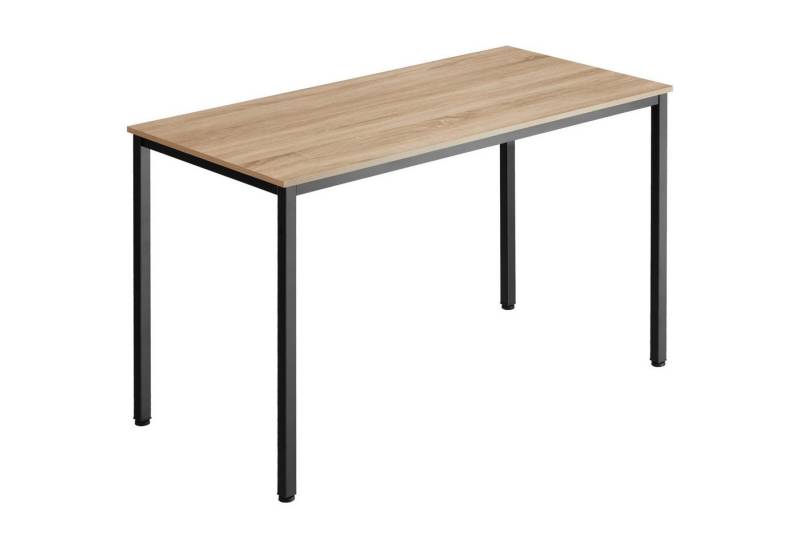 tectake Schreibtisch Vanport (1-St., 1 tlg), Vielseitiger Schreibtisch im reizvollen Industrie-Stil von tectake