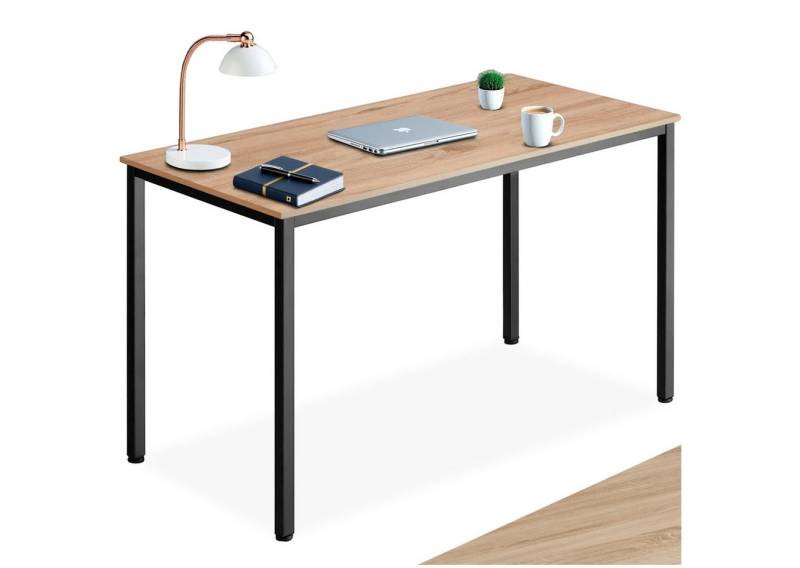 tectake Schreibtisch Vanport (1-St., 1 tlg), Vielseitiger Schreibtisch im reizvollen Industrie-Stil von tectake
