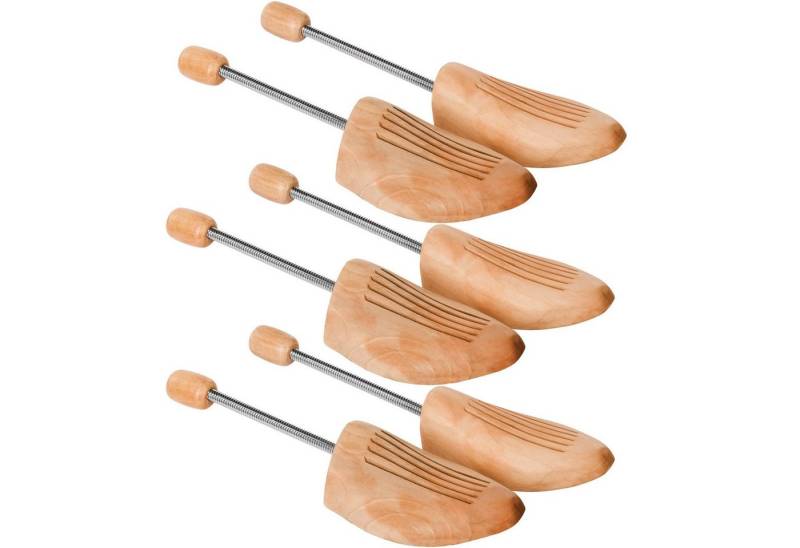 tectake Schuhspanner 3 Paar Spiral-Schuhspanner, aus Lotusholz tectake Schuhspanner 3 Paar Spiral-Schuhspanner, aus Lotusholz von tectake