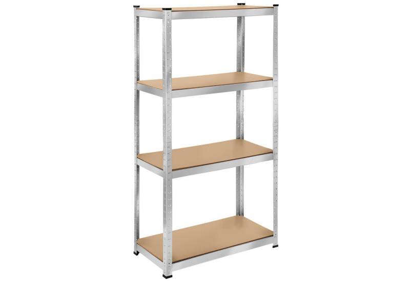 tectake Schwerlastregal, Komplett-Set, Stabil von tectake