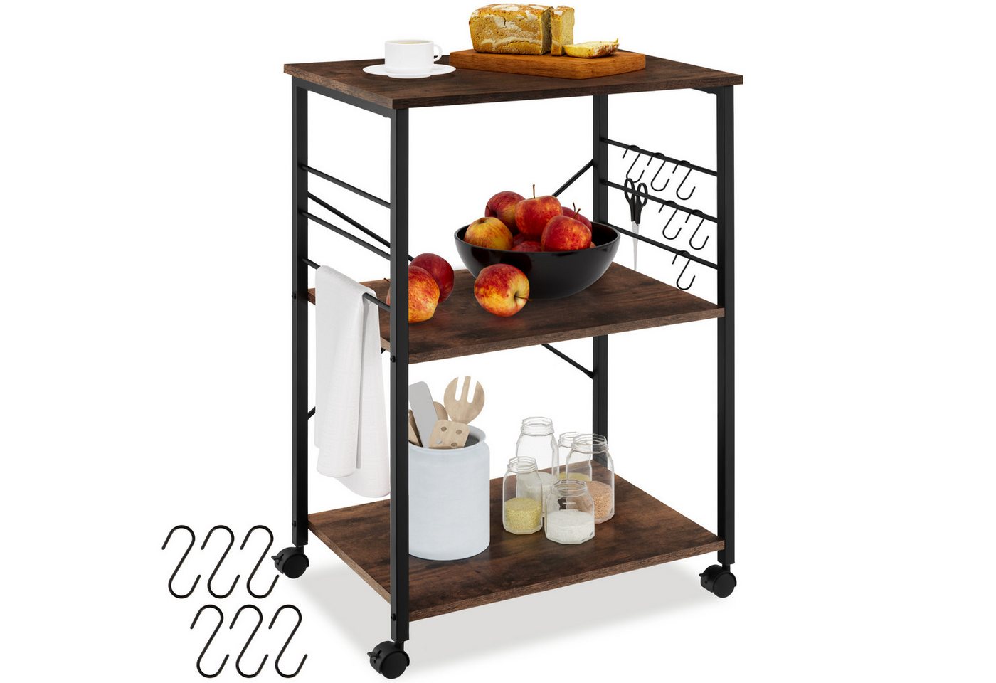 tectake Servierwagen Rugby, Industrial Style tectake Servierwagen Rugby, Industrial Style von tectake