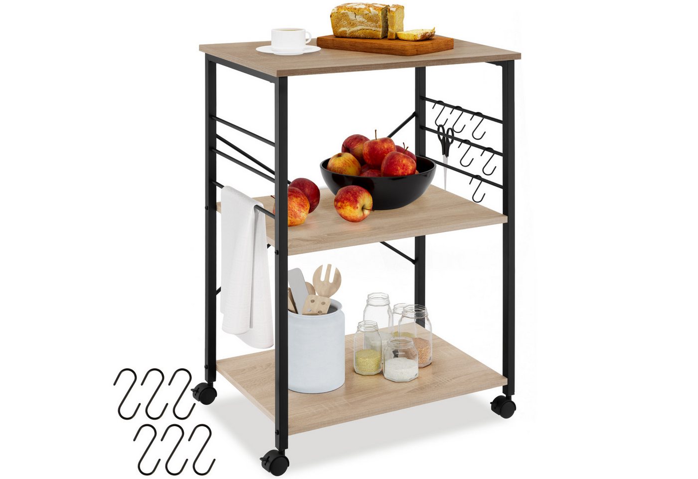 tectake Servierwagen Rugby, Industrial Style tectake Servierwagen Rugby, Industrial Style von tectake
