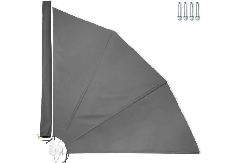 tectake Sichtschutzfächer Balkonfächer Stahl und Polyester tectake Sichtschutzfächer Balkonfächer Stahl und Polyester von tectake