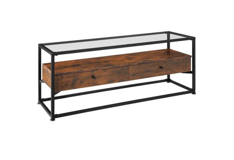 tectake Sideboard Maidenhead (Lowboard, Montagematerial, Montageanleitung), Industrial Style von tectake