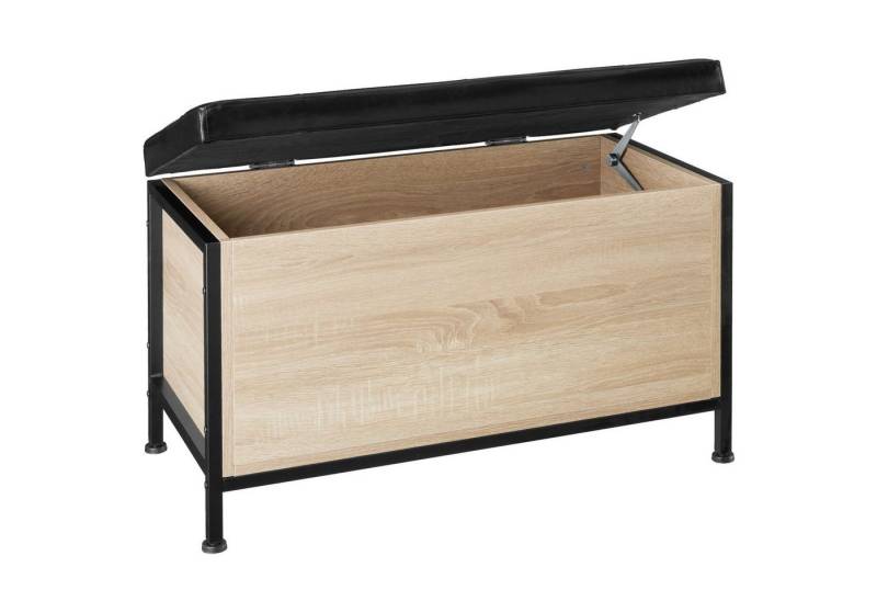 tectake Sitzhocker Sitztruhe, Industrial Style von tectake