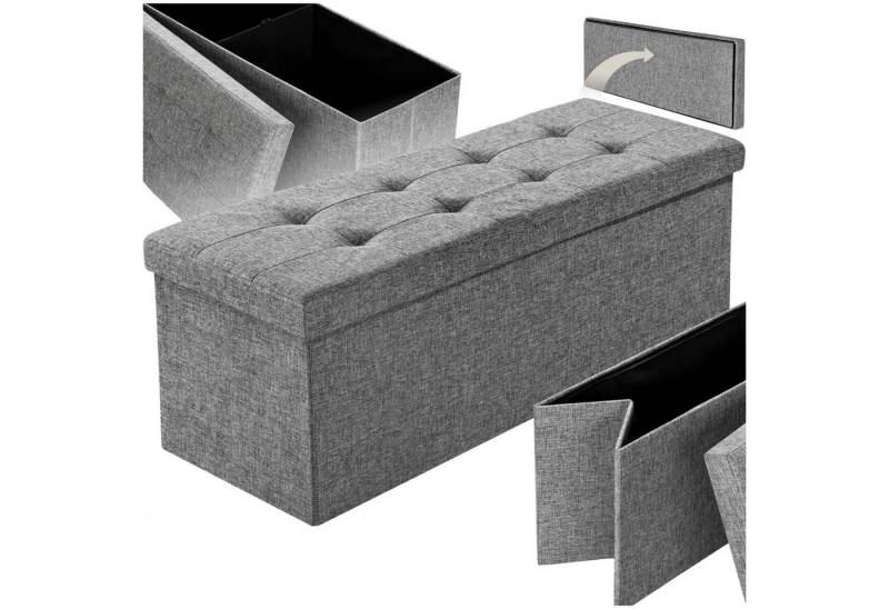 tectake Sitzhocker, faltbar von tectake