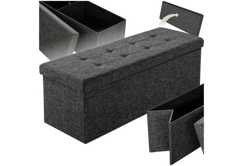 tectake Sitzhocker, faltbar von tectake