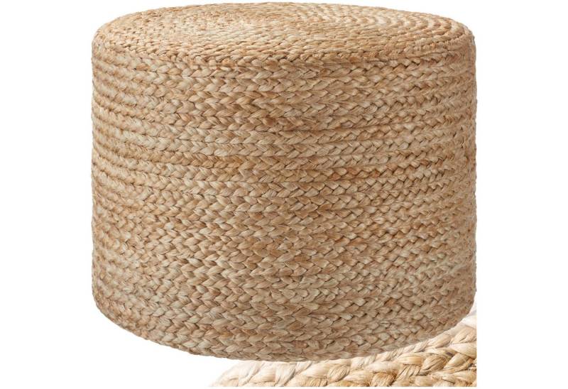 tectake Sitzsack Handgefertigter Pouf, Boho-Stil von tectake