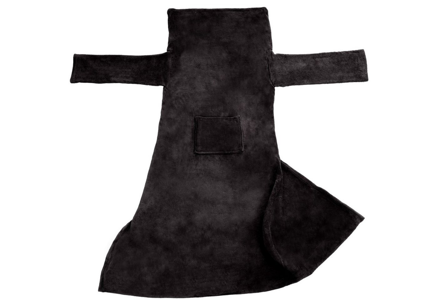 tectake Tagesdecke 2er Set Kuscheldecke mit Ärmeln, 170 x 200 cm von tectake