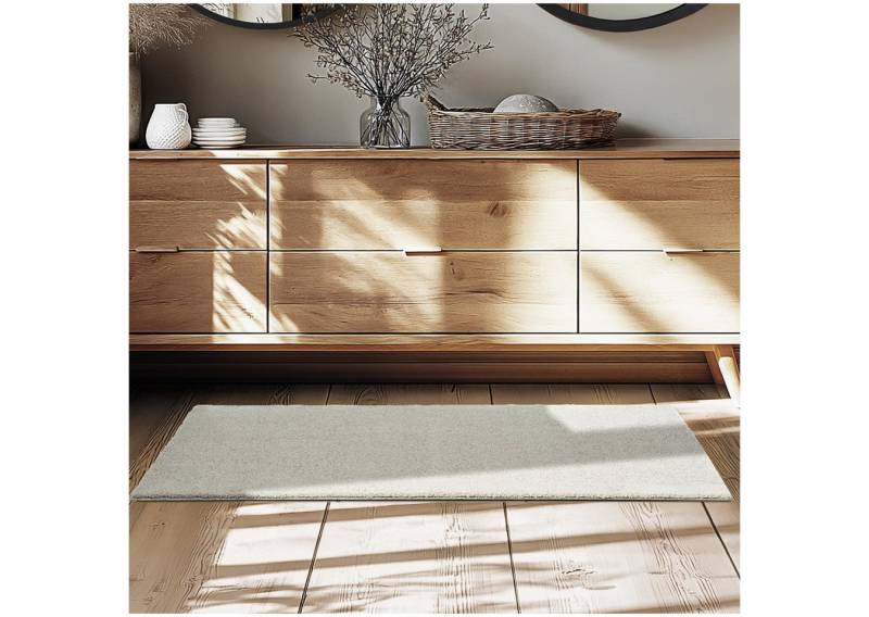 tectake Teppich Kurzflorteppich Soft Zone verschiedene Größen und Farben, Rechteck, Höhe: 1.5 mm, strapazierfähig, pflegeleicht, waschbar tectake Teppich Kurzflorteppich Soft Zone verschiedene Größen und Farben, Rechteck, Höhe: 1.5 mm, strapazierfähig, pflegeleicht, waschbar von tectake