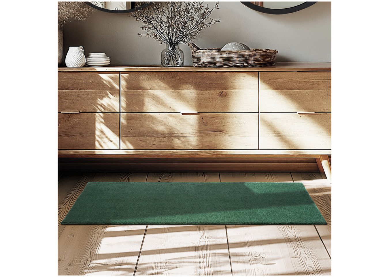 tectake Teppich Kurzflorteppich, Rechteck, Höhe: 1,50 mm, verschiedene Größen und Farben tectake Teppich Kurzflorteppich, Rechteck, Höhe: 1,50 mm, verschiedene Größen und Farben von tectake