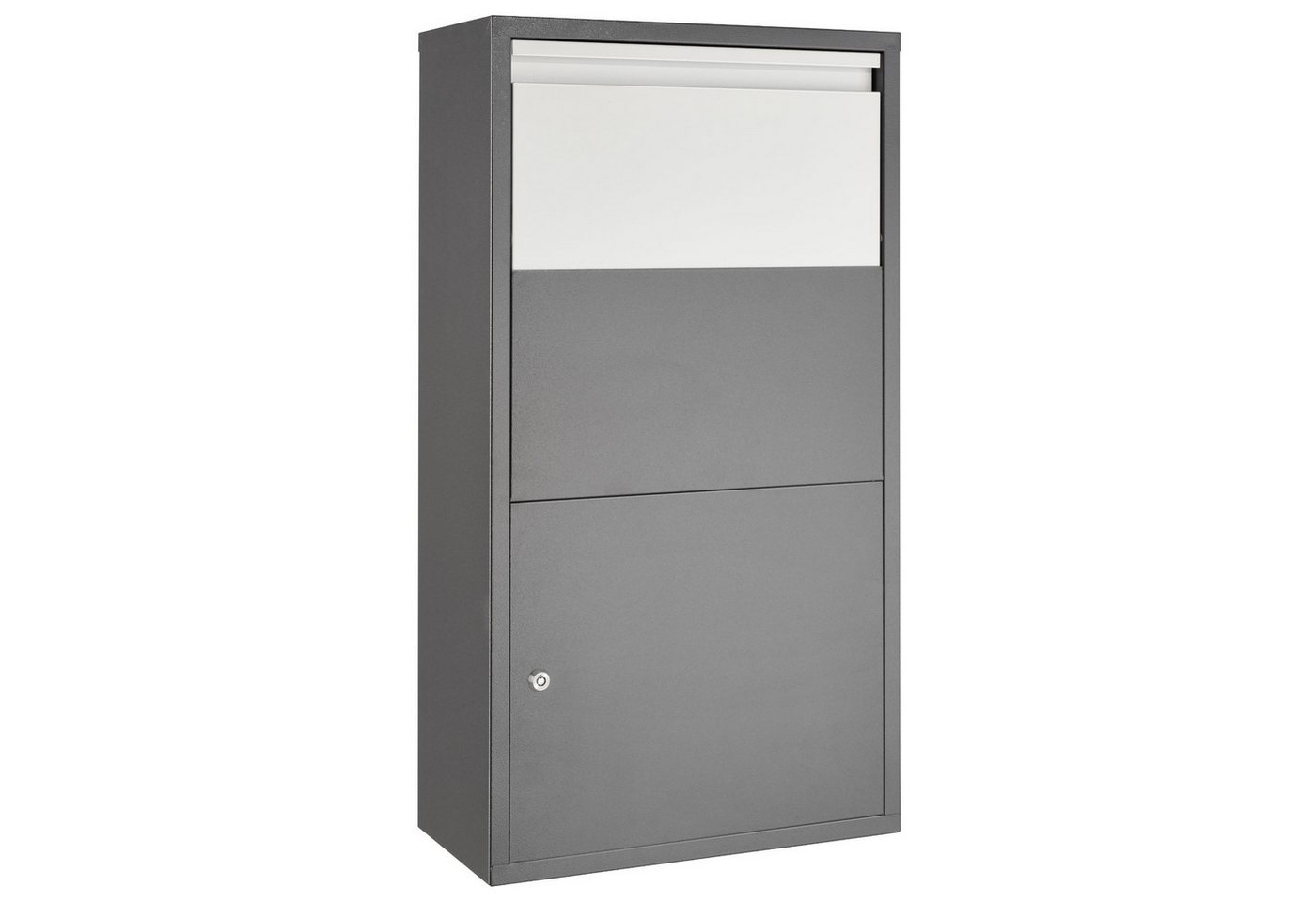 tectake Wandbriefkasten Paketbox, mit integrierter Rückholsperre tectake Wandbriefkasten Paketbox, mit integrierter Rückholsperre von tectake
