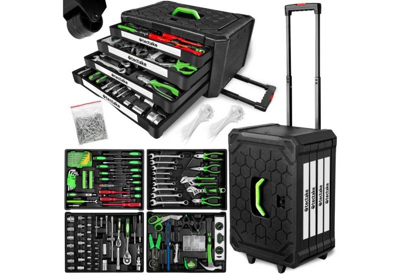 tectake Werkzeugtrolley Werkzeugkoffer von tectake