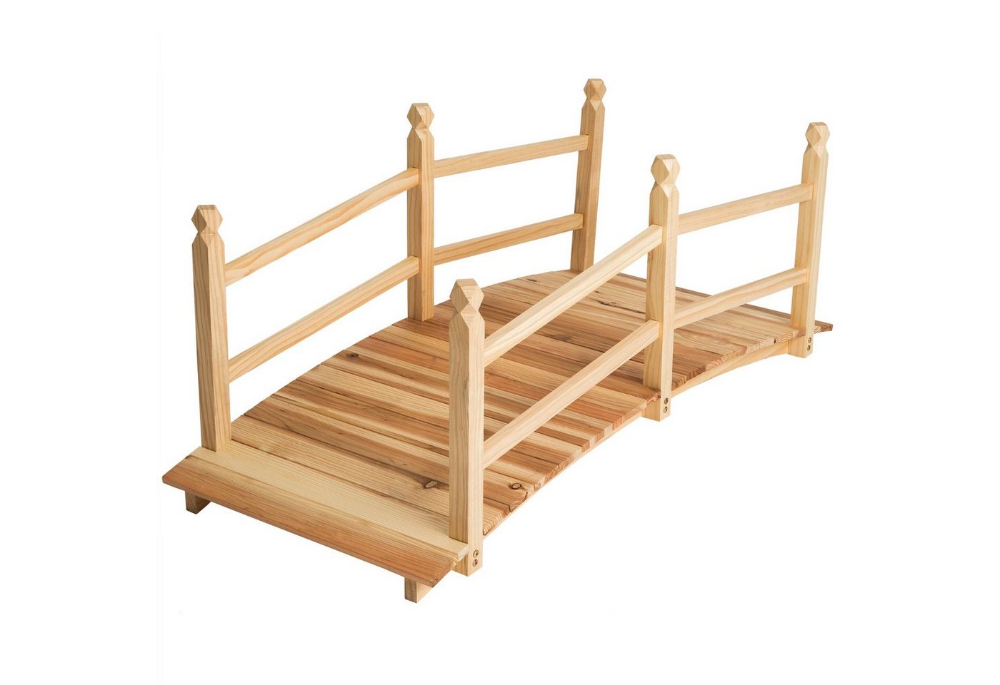 tectake Zierbrücke Gartenbrücke, aus Holz tectake Zierbrücke Gartenbrücke, aus Holz von tectake