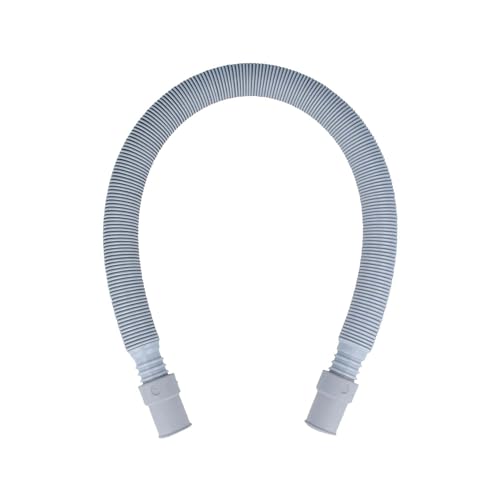 tecuro Ablaufschlauch für Waschmaschinen und Spülmaschinen flexibel ausziehbar von 120-400 cm für Einbauküchen Installationen von tecuro