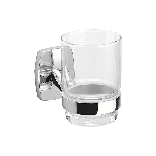 tecuro -15210-2000 Glashalter mit Kristallglas - verchromt - von tecuro