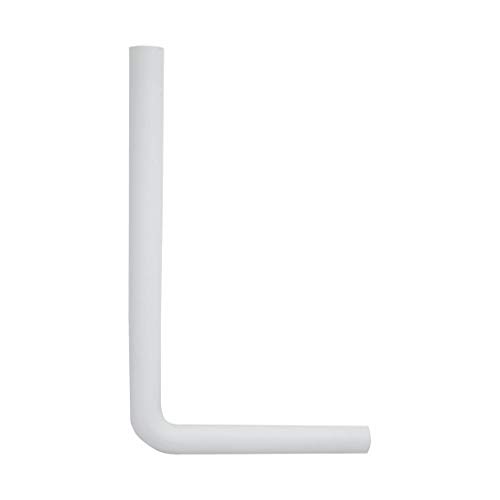 tecuro - 583574 - Spülbogen für WC-Spülkasten - PVC weiß Höhe: 590 mm x Länge: 350 mm von tecuro