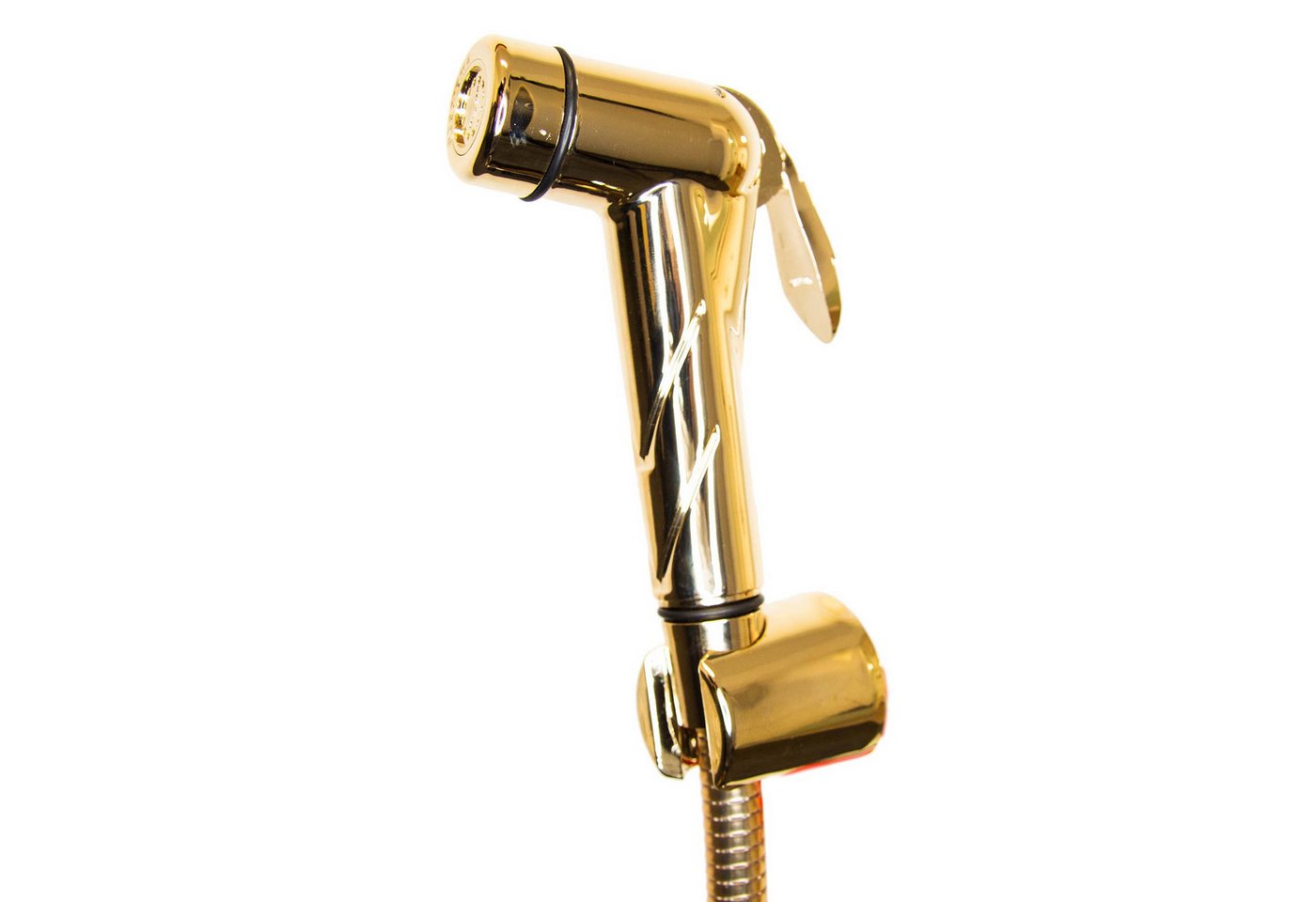 tecuro Bidetarmatur Bidet WC Handbrause Set SHATTAF, 1,20 m Schlauch und Wandhalter von tecuro