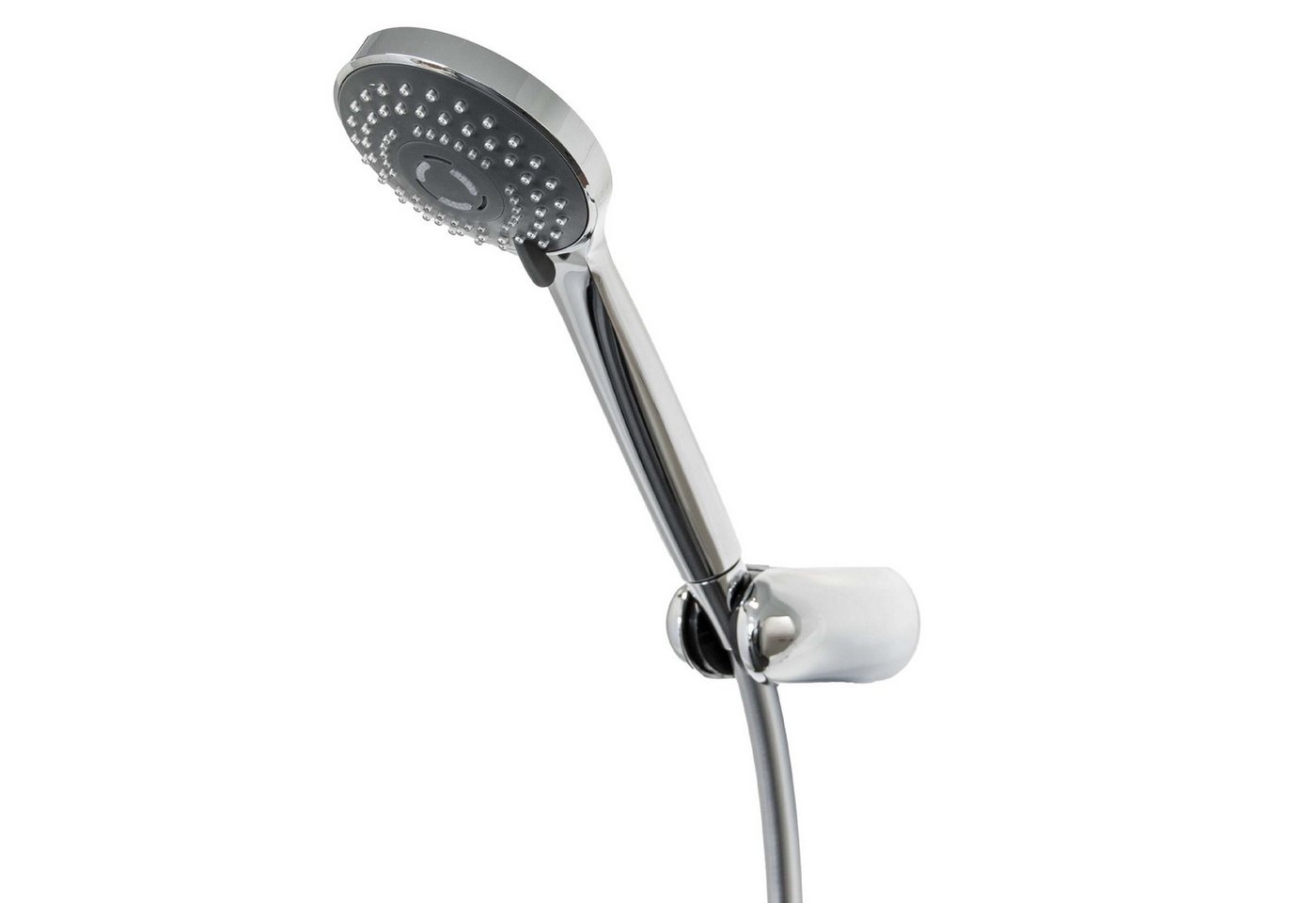 tecuro Brausegarnitur Wannenset Komfort-100 - mit 3 Funktionen Handbrause, Brauseschlauch von tecuro