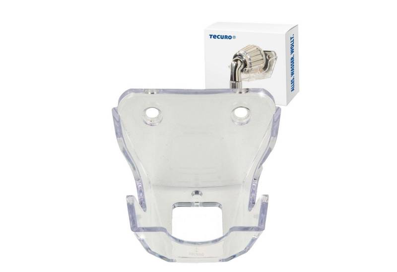 tecuro Brausehalter Wand-Brausehalter passend zu Handbrause CRYSTAL/Selecta von tecuro