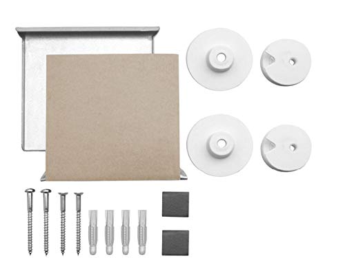 tecuro Druckknopf-Spiegelbefestigung, unsichtbar von tecuro