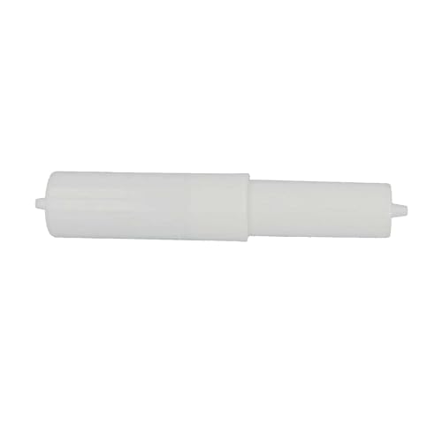 tecuro Ersatzrolle für WC-Papierhalter mit 115 mm Rollenbreite KS-weiß - mit Federelement von tecuro