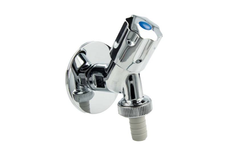 tecuro Geräteventil DESIGN Geräteventil 1/2 Zoll, für Wasch- oder Spülmaschine - verchromt tecuro Geräteventil DESIGN Geräteventil 1/2 Zoll, für Wasch- oder Spülmaschine - verchromt von tecuro