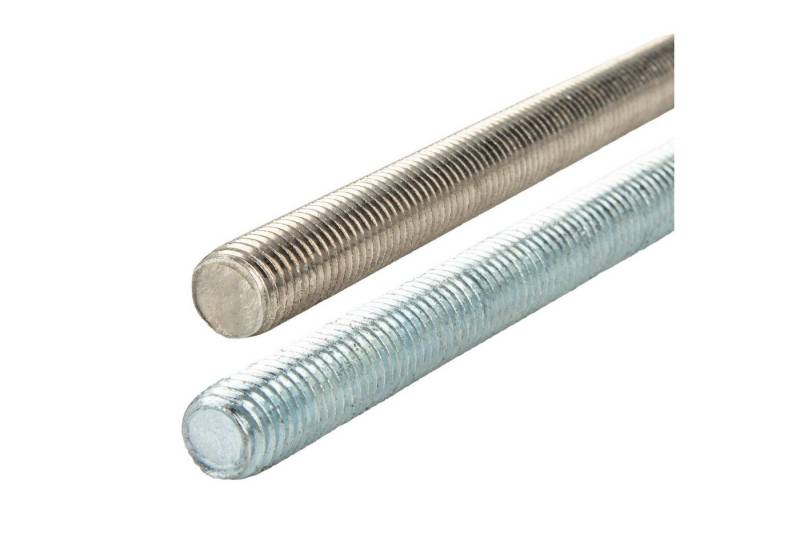 tecuro Gewindestange Gewindestange, Edelstahl & verzinkt - DIN 976 - verschiedene Größen, Edelstahl V2A (AISI 304), M 16 x 1000 mm von tecuro