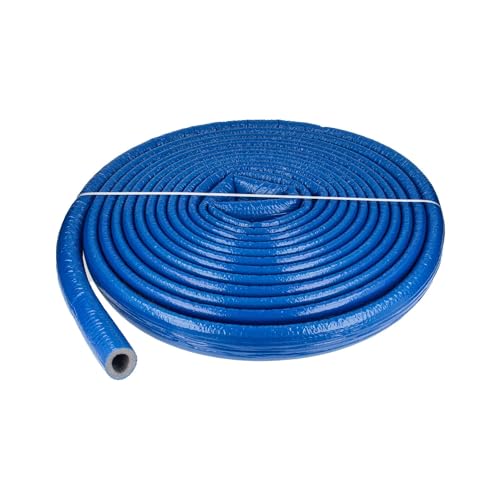 tecuro Isolierschlauch PE-XT für Rohr Ø 28 mm, mit reißfester PE-Schutzfolie in blau, 6 mm Dämmstärke, Rolle mit 10 m tecuro Isolierschlauch PE-XT für Rohr Ø 28 mm, mit reißfester PE-Schutzfolie in blau, 6 mm Dämmstärke, Rolle mit 10 m von tecuro