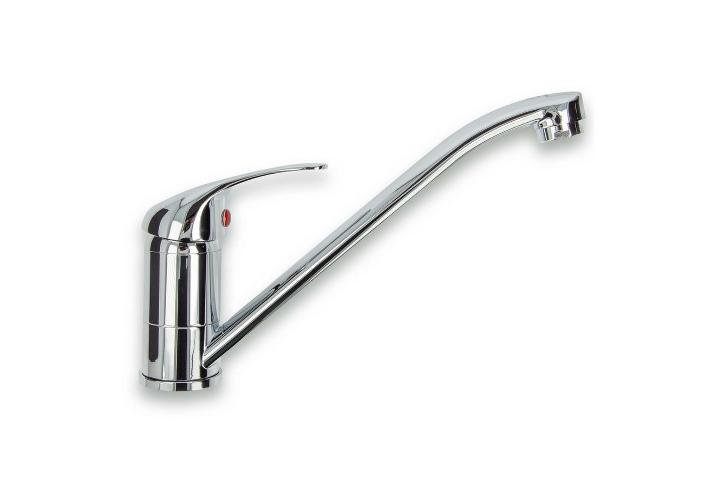 tecuro Küchenarmatur Spültischarmatur Einhebelmischer, verchromt von tecuro