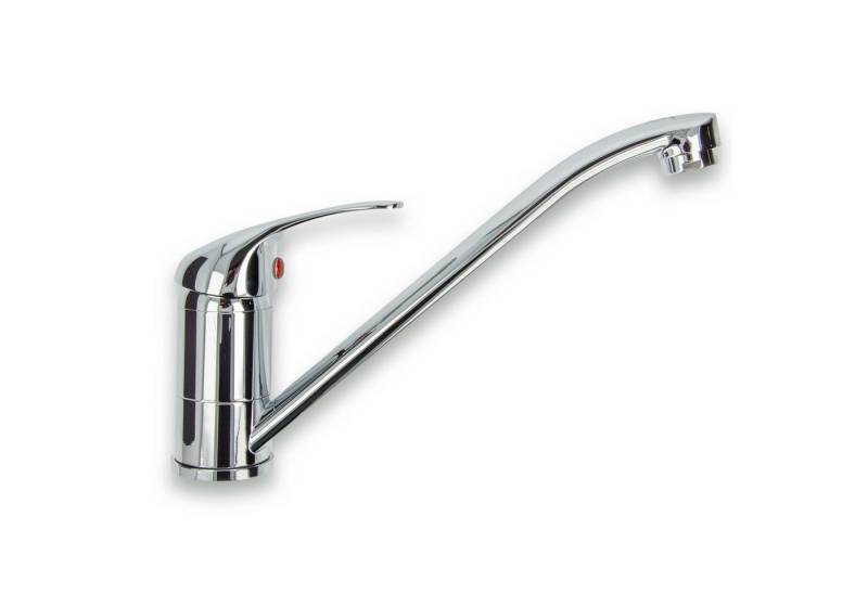 tecuro Küchenarmatur Spültischarmatur Einhebelmischer, verchromt von tecuro