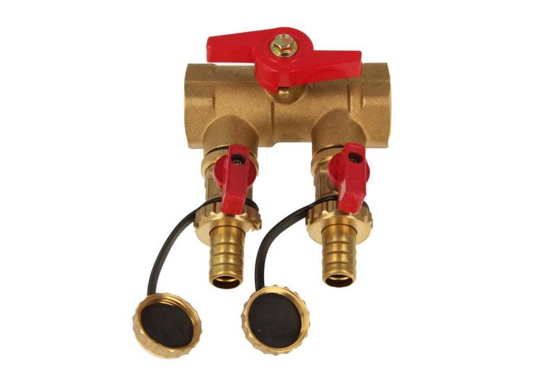 tecuro Kugelhahn Spül- und Befülleinheit mit IG - DN 20/25 tecuro Kugelhahn Spül- und Befülleinheit mit IG - DN 20/25 von tecuro