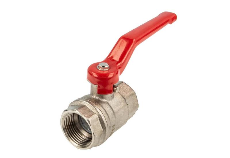 tecuro Kugelhahn beidseitig IG Rp 1/4 bis 4 Zoll, langer Stahlhebel von tecuro