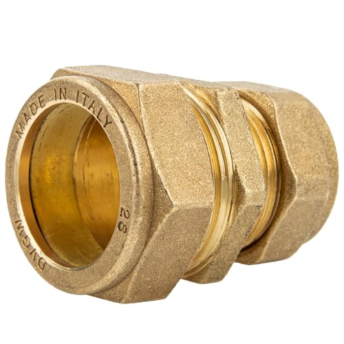 MS-Klemmringverbinder, Gerade Verschraubung reduziert 15 x 18 mm MS-Klemmringverbinder, Gerade Verschraubung reduziert 15 x 18 mm von tecuro