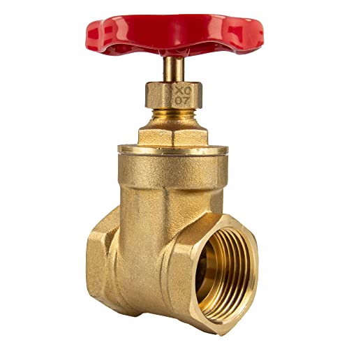 tecuro Messing-Muffenschieber metallisch dichtend, beidseitig Innengewinde 1 14 Zoll, inkl. PTFE -Dichtungen und Stopfbuchse tecuro Messing-Muffenschieber metallisch dichtend, beidseitig Innengewinde 1 14 Zoll, inkl. PTFE -Dichtungen und Stopfbuchse von tecuro
