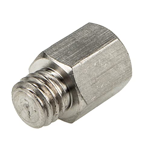 tecuro Reduzierstück metrisch M8 (IG) x M10 (AG) Edelstahl V2A - 515M8M10E von tecuro