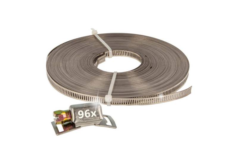 tecuro Schlauchschelle Schlauchschellen Endlosband Set: 3, 5 oder 25 Meter tecuro Schlauchschelle Schlauchschellen Endlosband Set: 3, 5 oder 25 Meter von tecuro