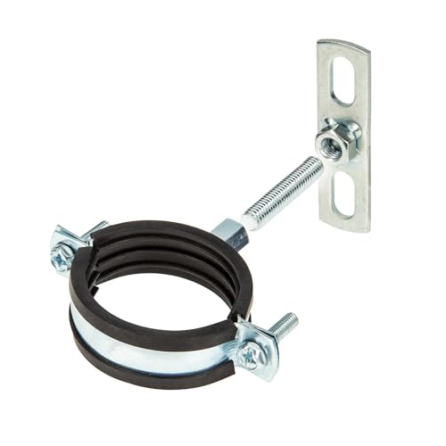 tecuro Schraubrohrschelle M8/M10 Spannbereich 63-67 mm verzinkt, inkl. Gewindestift M10 x 40 mm und Befestigungsplatte, mit Gummi Schallschutzeinlage - Kombi-Set 526367-S Rohrbefestigung Rohrschelle tecuro Schraubrohrschelle M8/M10 Spannbereich 63-67 mm verzinkt, inkl. Gewindestift M10 x 40 mm und Befestigungsplatte, mit Gummi Schallschutzeinlage - Kombi-Set 526367-S Rohrbefestigung Rohrschelle von tecuro