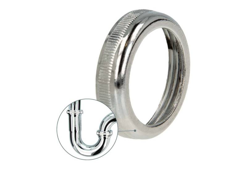 tecuro Siphon Rändelmutter - Verbindungsmutter 1 1/4 für Waschtisch-Siphons tecuro Siphon Rändelmutter - Verbindungsmutter 1 1/4 für Waschtisch-Siphons von tecuro