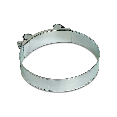 tecuro Spannbackenschelle Ø 113-121 mm, Typ W4 Edelstahl 1.4301 von tecuro