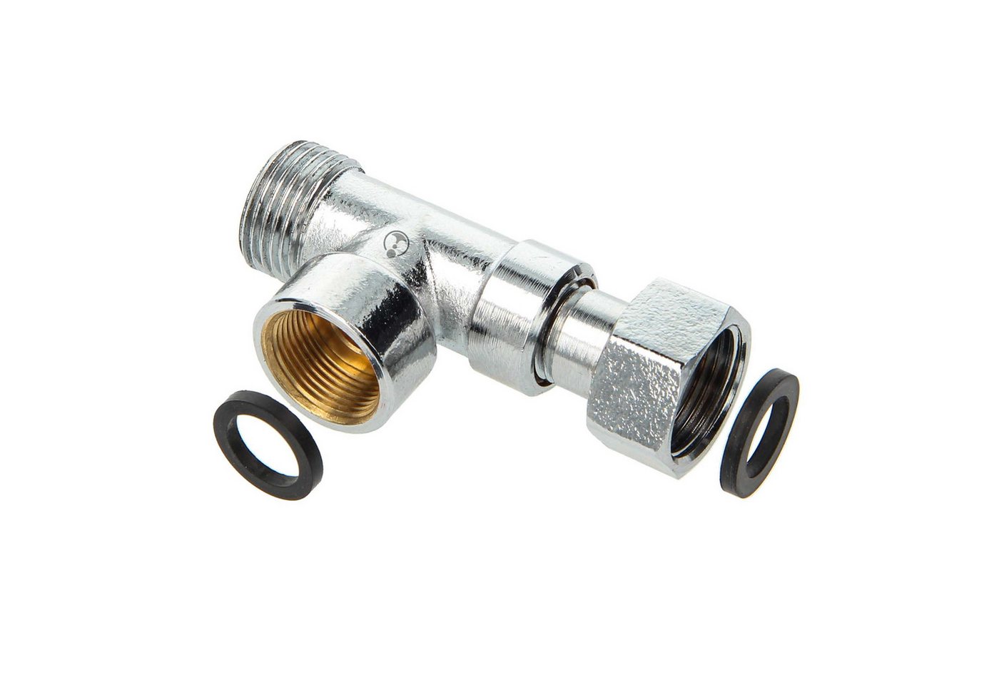 tecuro Spültischarmatur T-Stück Abzweig Verteiler f. Eckventil, G 3/8 ÜWM x 3/8 AG x M15 x1 IG tecuro Spültischarmatur T-Stück Abzweig Verteiler f. Eckventil, G 3/8 ÜWM x 3/8 AG x M15 x1 IG von tecuro