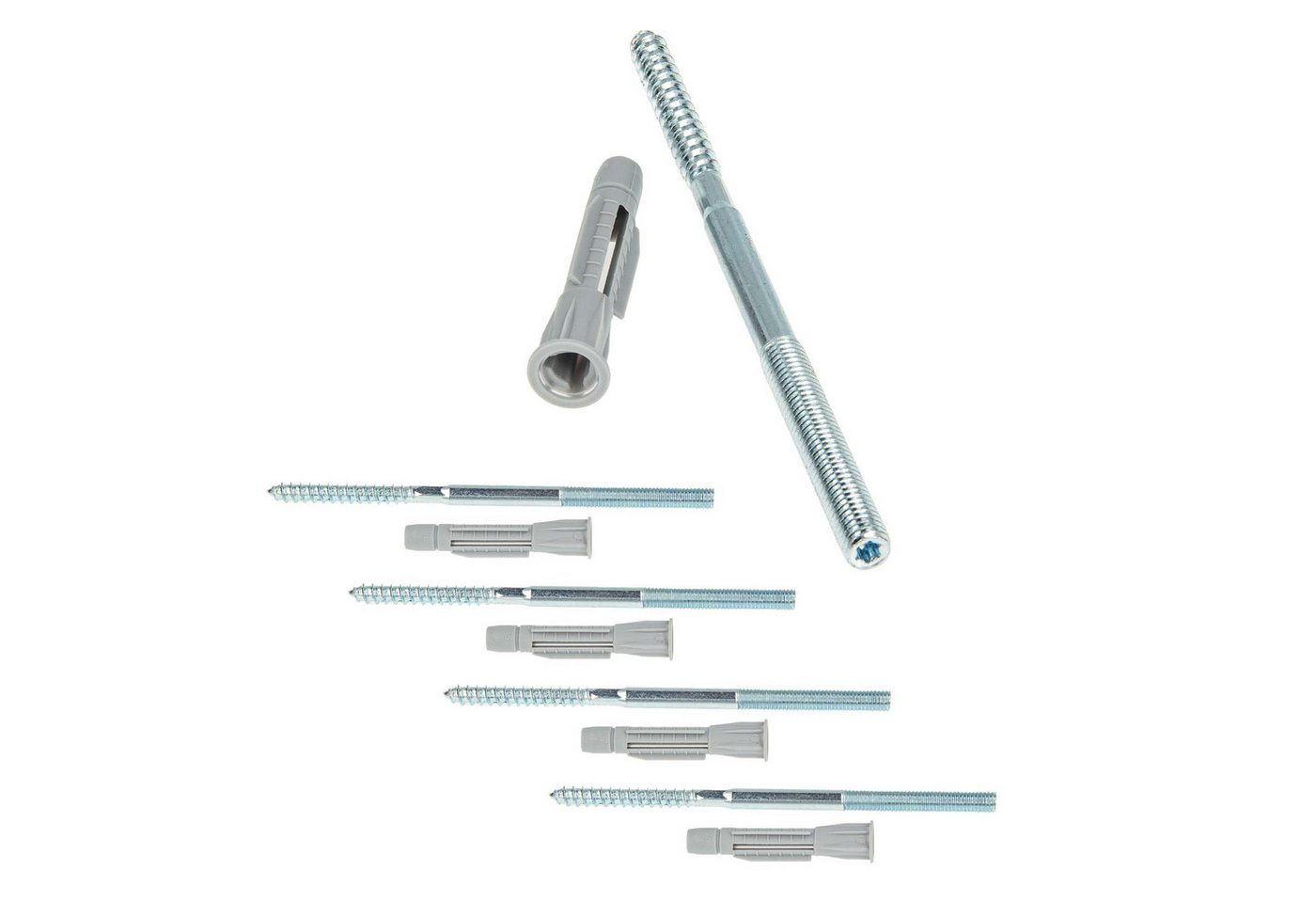 tecuro Stockschraube Stockschraube M8 / M10 - Stahl verzinkt, mit Universal Hohlraumdübel tecuro Stockschraube Stockschraube M8 / M10 - Stahl verzinkt, mit Universal Hohlraumdübel von tecuro